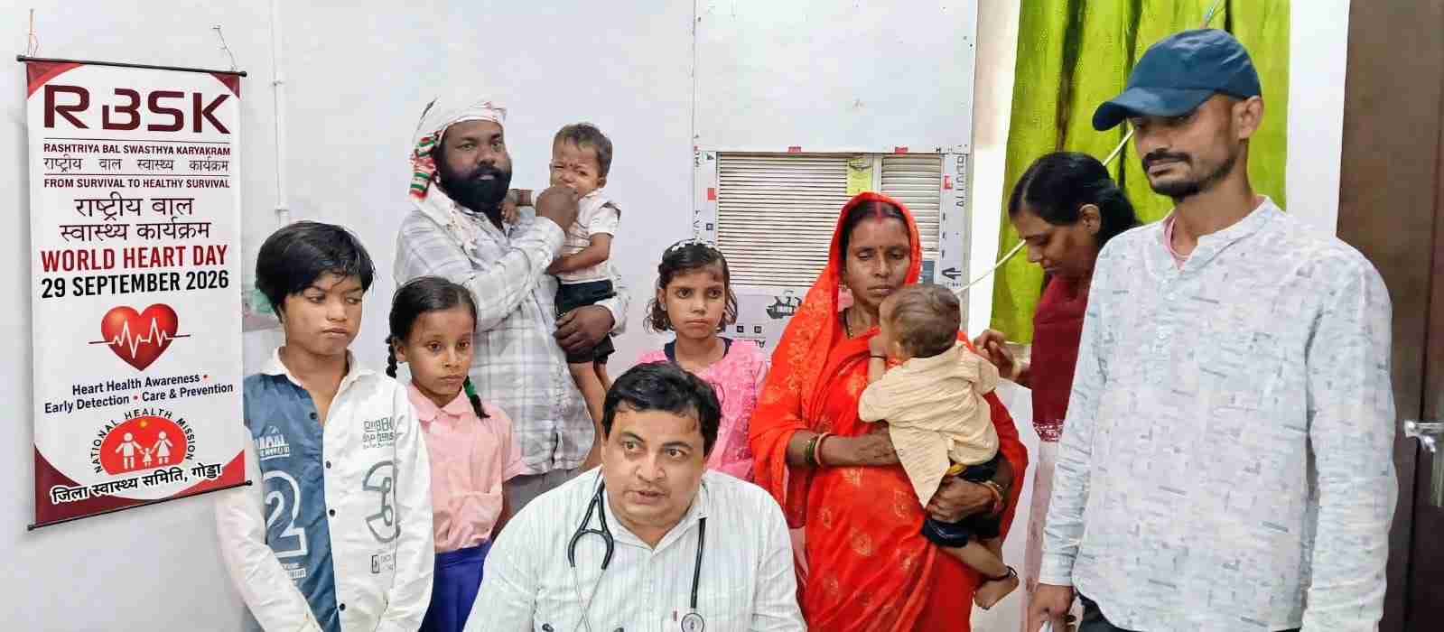 गोड्डा के 7 बच्चों की सफल हार्ट सर्जरी, डॉ. जुनैद आलम ने किया फॉलोअप