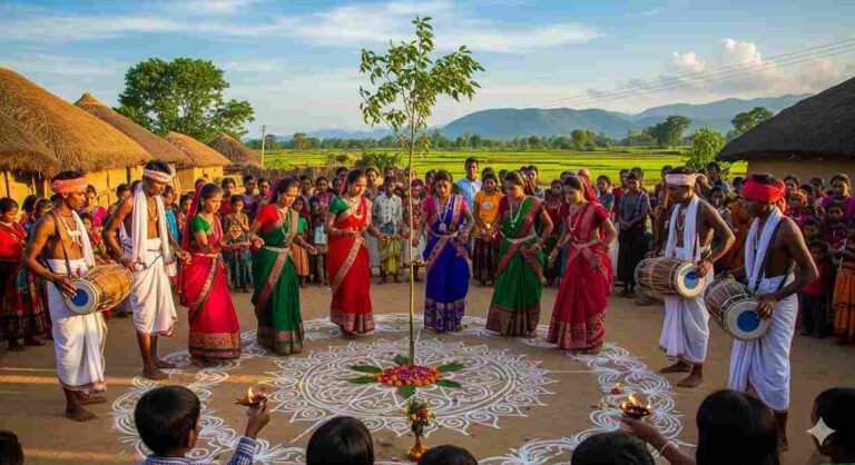 सजने लगे अखड़े: प्रकृति, प्रेम और परंपरा का पर्व करम, झारखंड में अंतिम चरण में तैयारियां; जानें क्यों है खास?