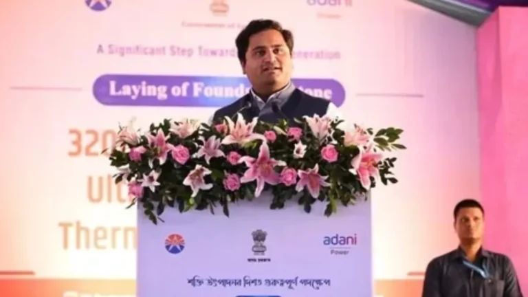 हिमंत बिस्वा सरमा ने धुबरी में अदाणी पावर के 3200 मेगावाट प्लांट की आधारशिला रखी
