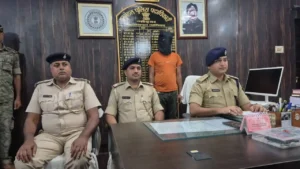 24 घंटे में पुलिस ने दबोचा, पिस्टल-कारतूस बरामद