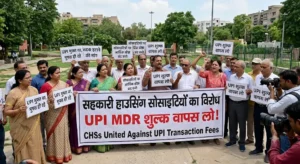 UPI MDR शुल्क के विरोध में सहकारी हाउसिंग सोसाइटियां