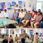 बसंतराय में दुर्गा पूजा को लेकर शांति समिति की बैठक, DJ पर पूर्ण प्रतिबंध