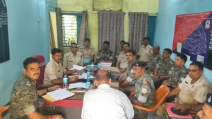 महागामा में लंबित कांडों की समीक्षा, SDPO वरुण रजक के निर्देश