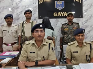 अवैध मिनीगन फैक्ट्री मामले में वांछित मो. जावेद अंसारी गिरफ्तार, बिहार STF की कार्रवाई